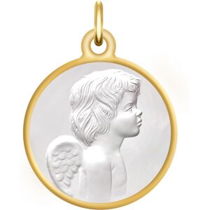 Maison de la Medaille Medaille ange - Or jaune 18ct & Nacre