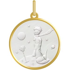 Maison de la Medaille Medaille Petit Prince au renard - Or jaune 18ct & nacre