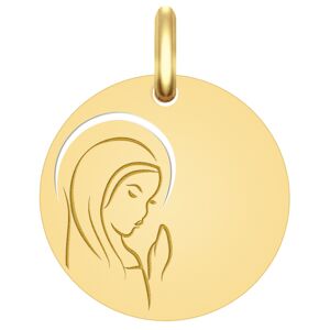 Mon Premier Bijou Médaille Vierge pureté - Or jaune 9ct