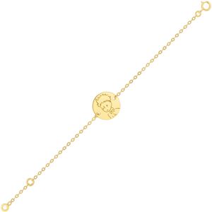 Maison de la Médaille Gourmette bébé Petit Prince portrait - Or jaune 18ct - Publicité