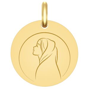 Mon Premier Bijou Médaille Vierge d’Espérance - Or jaune 18ct