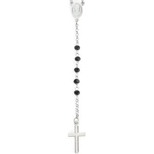 Amen Chaînette Rosaries crystal CROBN4 925 Argent - Publicité