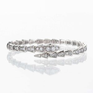58 FACETTES Bracelet  BULGARI - Bracelet Serpenti Viper Diamants Small - Publicité
