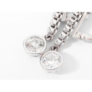 58 FACETTES Boucles d'oreilles  Boucles d'oreilles Dormeuses platine diamants - Publicité