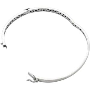 58 FACETTES Bracelet  Bracelet "Lien" Or blanc - Publicité