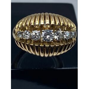 58 FACETTES Bague  Bague en or, platine, diamants  53 - Publicité