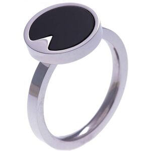 Bijoux Bague Fer a Cheval Onyx - Taille 56