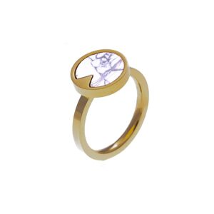 Bijoux Bague Fer a Cheval Howlite - Modele 60