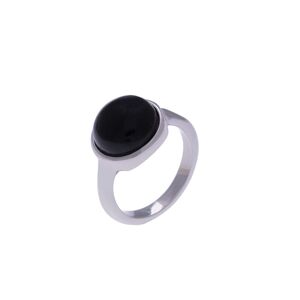 Bijoux Bague Cabochon Onyx - Modele 58