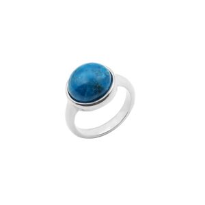 Bijoux Bague Silver Cabochon Apatite - Modèle 54