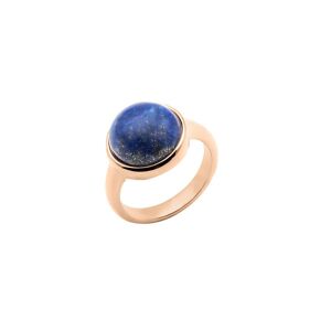 Bijoux Bague Gold Cabochon Lapis - Modèle 52