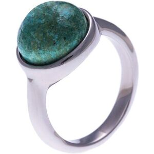 Bijoux Bague Cabochon Chrysocolle - Taille 54