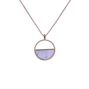 Bijoux Collier Demi-Lune Howlite - LABISE