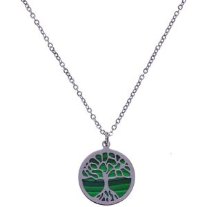 Bijoux Collier Arbre de Vie Malachite - LABISE