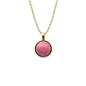 Bijoux Collier Cabochon Rhodonite - LABISE