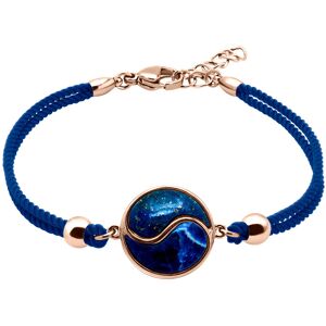 Bijoux Bracelet Coton Yin Yang Lapis & Sodalite - LABISE