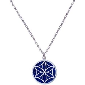 Bijoux Collier Fleur de Vie Lapis Lazuli - LABISE