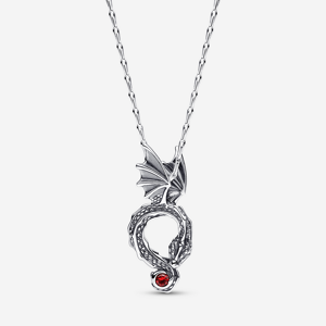 Pandora Collier avec Pendentif Game of Thrones Rouge 45 cm female