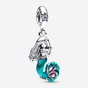 Pandora Charm Pendant Ariel Disney La Petite Sirene Turquoise one size female