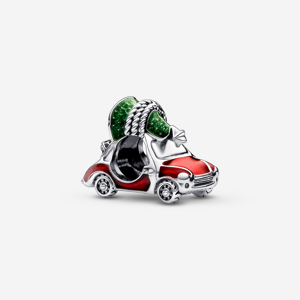 Pandora Charm Festif Voiture & Sapin de Noel Rouge one size female