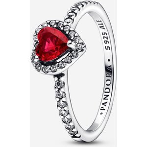 Pandora Bague C?ur Rouge Sureleve