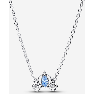 Pandora Collier Disney Carrosse de Cendrillon Bleu 45 cm female