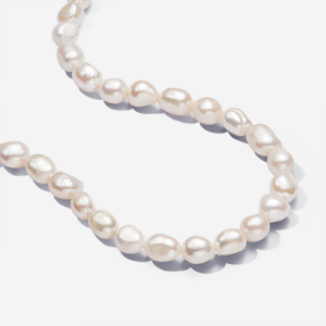 Pandora Collier Fermoir en T et Perles de Culture Baroques Blanc 45 cm female