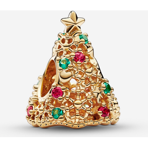 Pandora Charm Sapin de Noel Scintillant Multicolore one size female