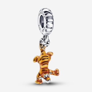 Pandora Charm Pendant Disney Winnie L'Ourson Tigrou Orange one size female