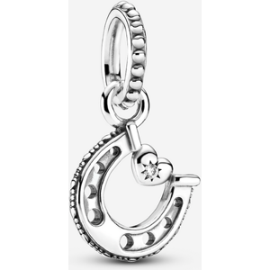 Pandora Charm Pendant Fer a Cheval Porte-Bonheur Incolore one size female