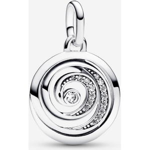 Charm Medaillon Spirale de la Gratitude Pandora ME Incolore one size female