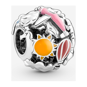 Pandora Charm Envolez-Vous Ciel Arc-En-Ciel & Voyage Multicolore one size female