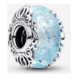 Pandora Charm Disney Cendrillon en Verre de Murano Bleu one size female