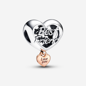 Pandora Charm Cœur Love You Best Friend Aucune couleur one size female