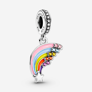 Pandora Charm Pendant Arc-En-Ciel Multicolore