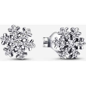 Pandora Clous d'Oreilles Flocon de Neige Scintillant