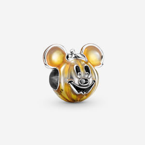 Pandora Disney, Charm Citrouille Mickey Mouse Orange one size female
