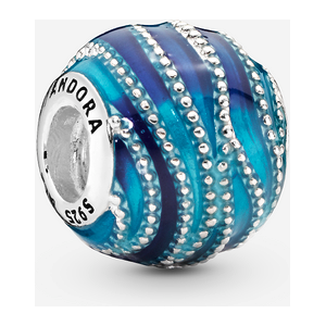 Pandora Charm Vague Bleue Bleu one size female