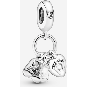 Pandora Charm Pendant Biberon et Chaussures Bebe