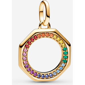 Charm Medaillon Arc-en-ciel Pandora ME Multicolore one size female