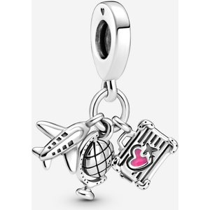 Pandora Charm Pendant Avion, Globe & Valise