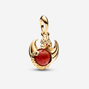 Pandora Charm Pendant Game of Thrones Feu de Dragon Rouge one size female