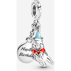 Pandora Charm Pendant Disney Winnie L'Ourson Anniversaire Multicolore one size female