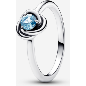 Pandora Bague Cercles de l Éternite Bleu Azur Bleu clair 54 female