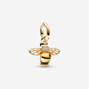 Pandora Charm Pendant Abeille Scintillante Jaune one size female