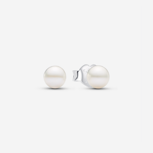 Pandora Clous d'Oreilles Perle de Culture d'Eau Douce Traitee 4,5 mm Blanc one size female