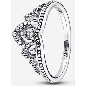 Pandora Bague Tiare Perlee Royale Incolore 60 female