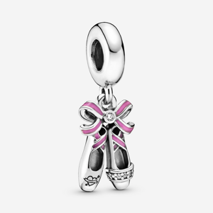 Pandora Charm pendant Chaussons de Danse Punk Rose one size female