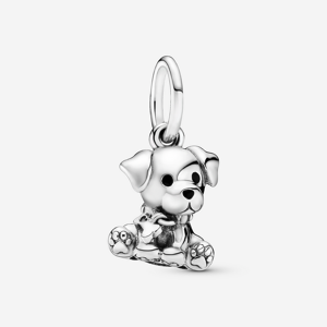 Pandora Charm Pendant Chiot Labrador Noir one size female