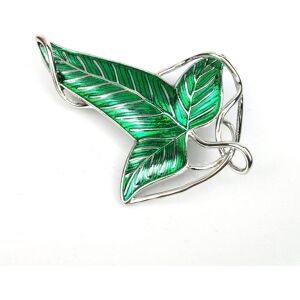 élégant elfe vert arbre feuille broche de no?l pour femmes hommes costume pendentif collier cape fermoir broches - Publicité